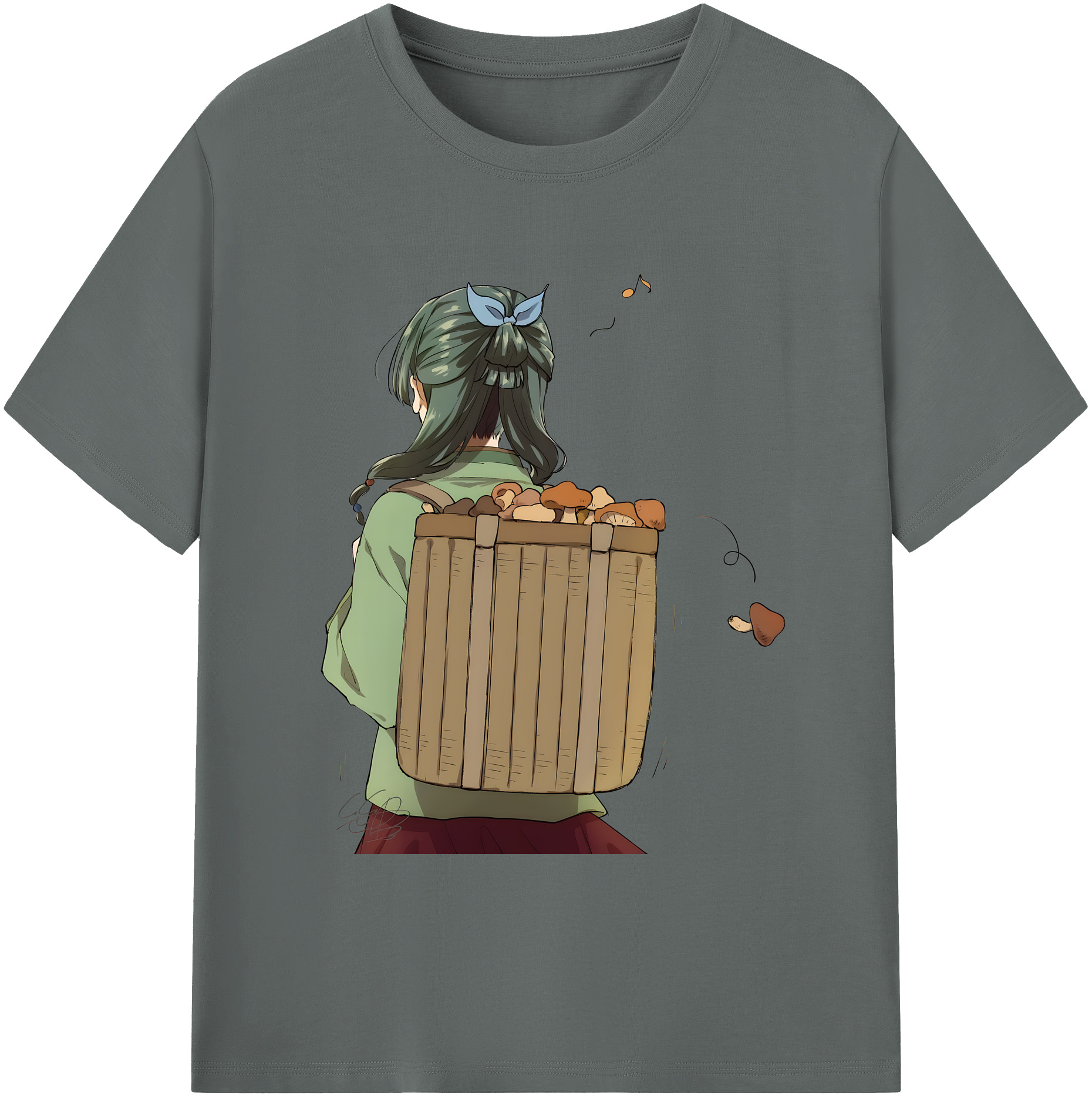 （画像用） 薬屋のひとりごと The Apothecary Diaries 綿100％ メンズ半袖Tシャツ｜肌触りやわらか＆通気性